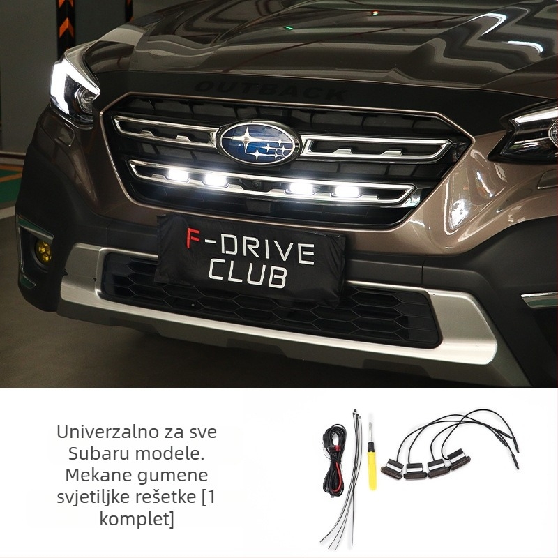 Subaru DRL za srednju rešetku LED kućište, 12V, 10W, zaštita razine 3, vijek trajanja 10000 sati