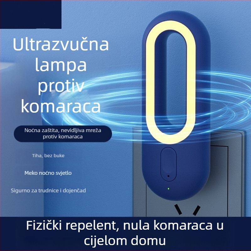 Ultrazvučna lampa protiv komaraca, LED, model YD2035, 220V, 80K, 1W