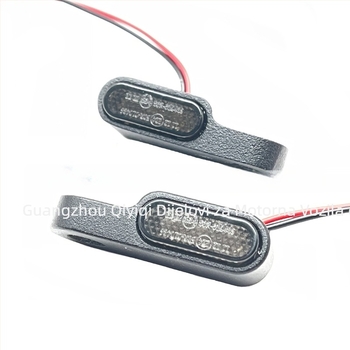 Retro LED pokazivač za upravljač za 12V motocikle i električna vozila, model QYQ-3009, LED 0.18W, tijelo od aluminijske legure