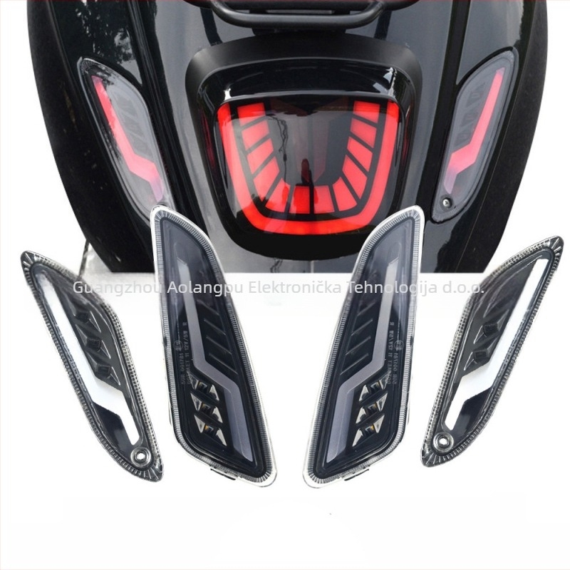 LED prednje i stražnje signalne lampice Vespa Sprint 50/125/150 (2014–2023), OT038, ABS, 12V