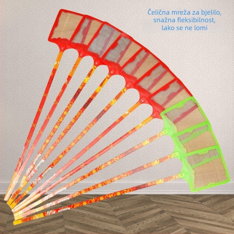 Plastični štap za muhe – netoksičan, bez mirisa, jednostavan stil, za muhe i komarce