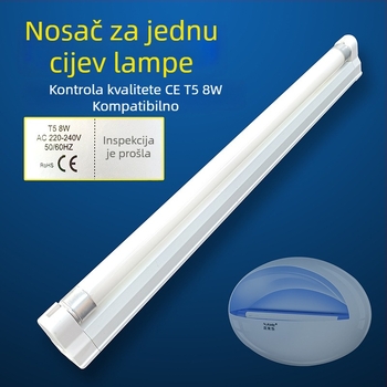 Držač za ljepljivu lampu protiv komaraca i muha, baza s jednim ili dvostrukim držačem cijevi