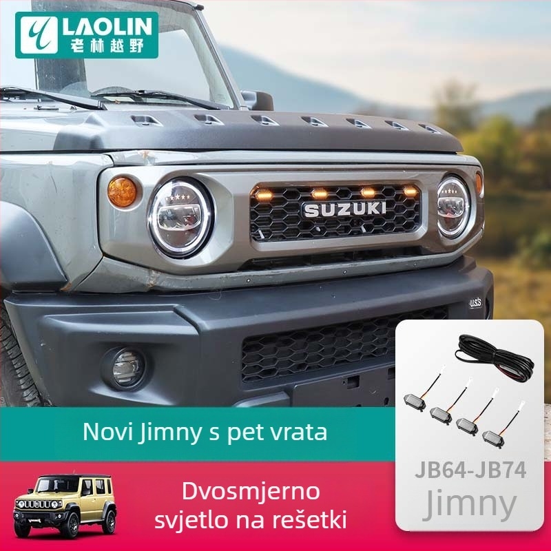 LED svjetlo središnje rešetke za Jimny s petim vratima, model 2023–2024, ABS konstrukcija, 3W, model 20240501425