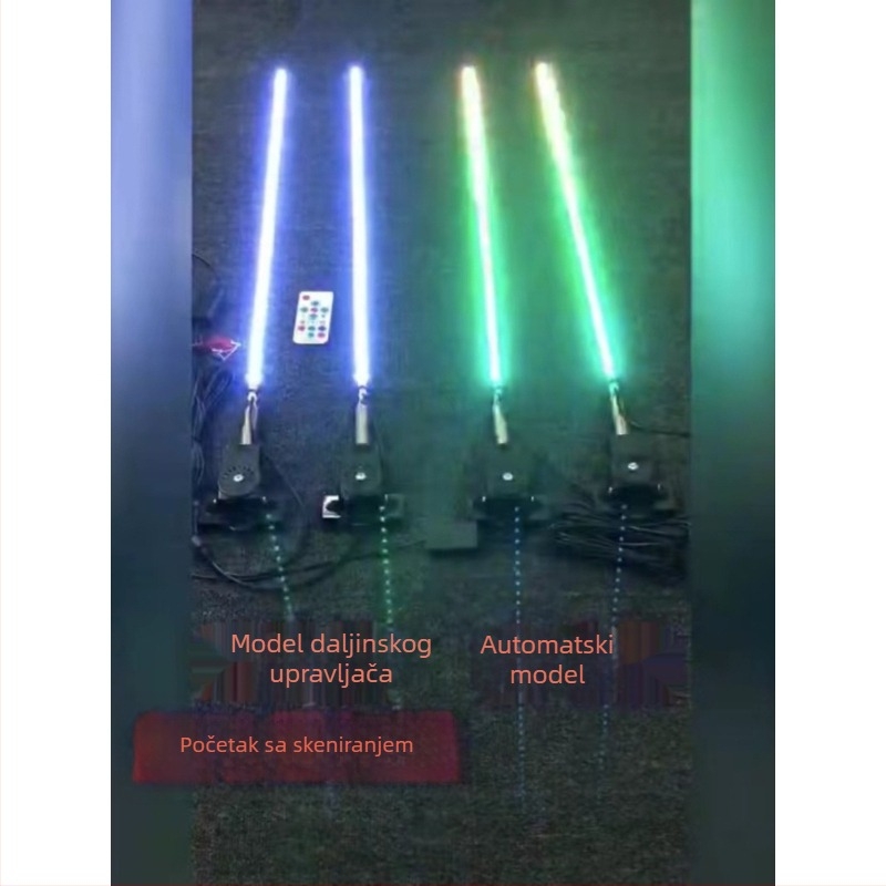 Šareni LED antena svjetlo za kamione, automobile i motocikle, 12V