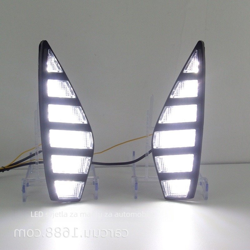 Honda Civic dnevna svjetla za 25 modela i prednja svjetla za maglu s LED-om u 3 boje te sekvencijski pokazivač smjera