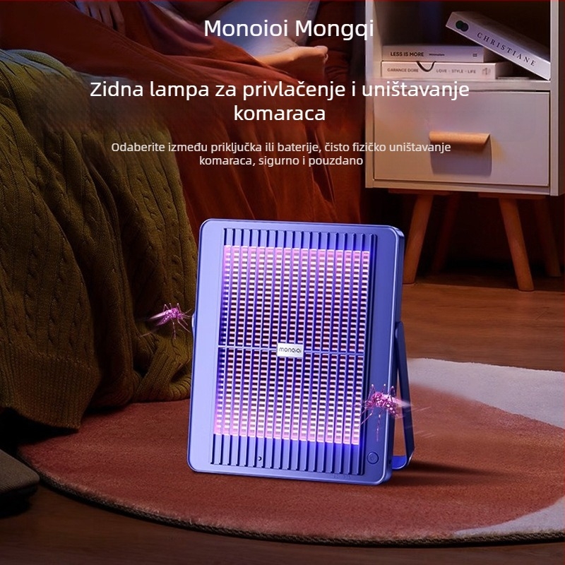 Mengqiqi zidna lampa za uništavanje komaraca — 5V, 5W, za unutarnju upotrebu