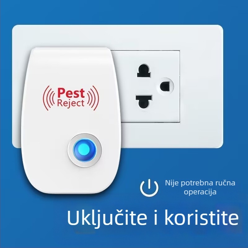 Lampa za ubijanje komaraca, Model 666, priključna, pokrivenost 20–50 m², LED svjetlo, lovna zamka svjetlosnim valovima