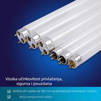 Lampa za hvatanje insekata s ljepilnom trakom, cijevnog tipa, model T5/T8, 220V