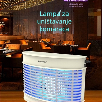 Zidni električni aparat za ubijanje komaraca s UV svjetlom, model F36, elektrošok, pokriće 41–60 m²