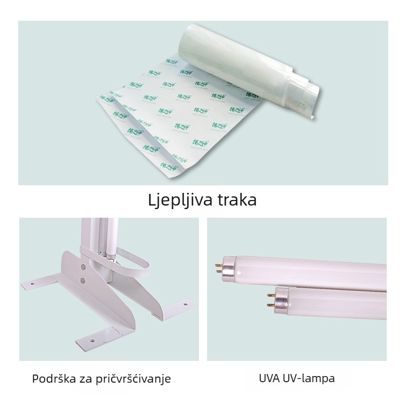 GM821 Ljepljiva lampa za komarce s ljepilnim papirom, 20W UVA, zidna ili prenosna, od God of Capture