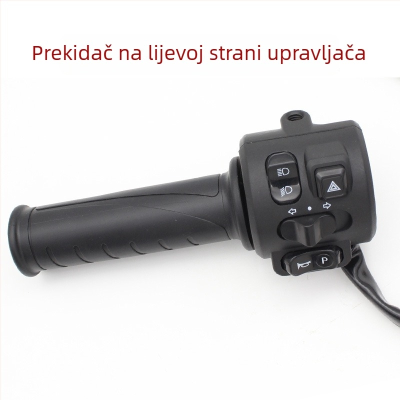 Skup prekidača za upravljač električnog vozila s gazom, klaksonom, glavnim svjetlom i žmigavcima