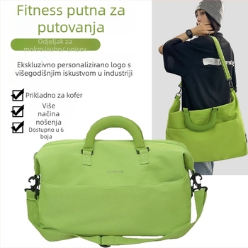 Putna torba za muškarce i žene, veliki kapacitet, preko ramena, mogućnost loga, sportska torba, 36–55L, Oxford platno, vodootporna, lagana, izdržljiva, proširiva