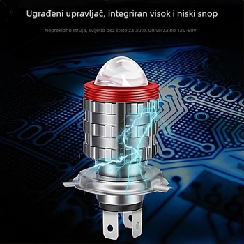 Kaiguangdi LED prednje svjetlo za električni motocikl s integriranim daljnjim i bližim svjetlom