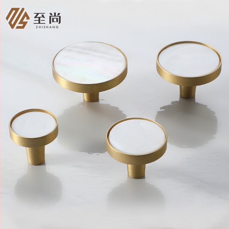 Ručka za vrata ormara – mesing, s jednim otvorom, model bk5565, INSTIME, nordijski moderni minimalistički dizajn