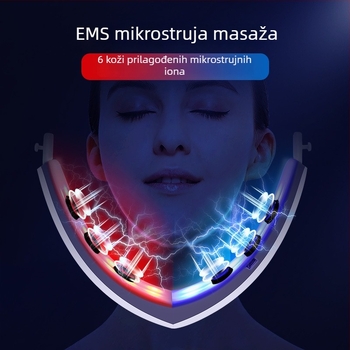 Vibrirajući uređaj za mršavljenje lica, model 902, USB punjenje, 48 LED dioda, napon 3,7V