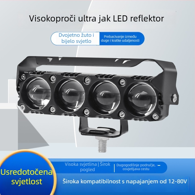 LED spot za električna vozila – motocikl i tricikl, kućište ABS, 12-36V, vijek trajanja 50.000 sati, Dio br. A01