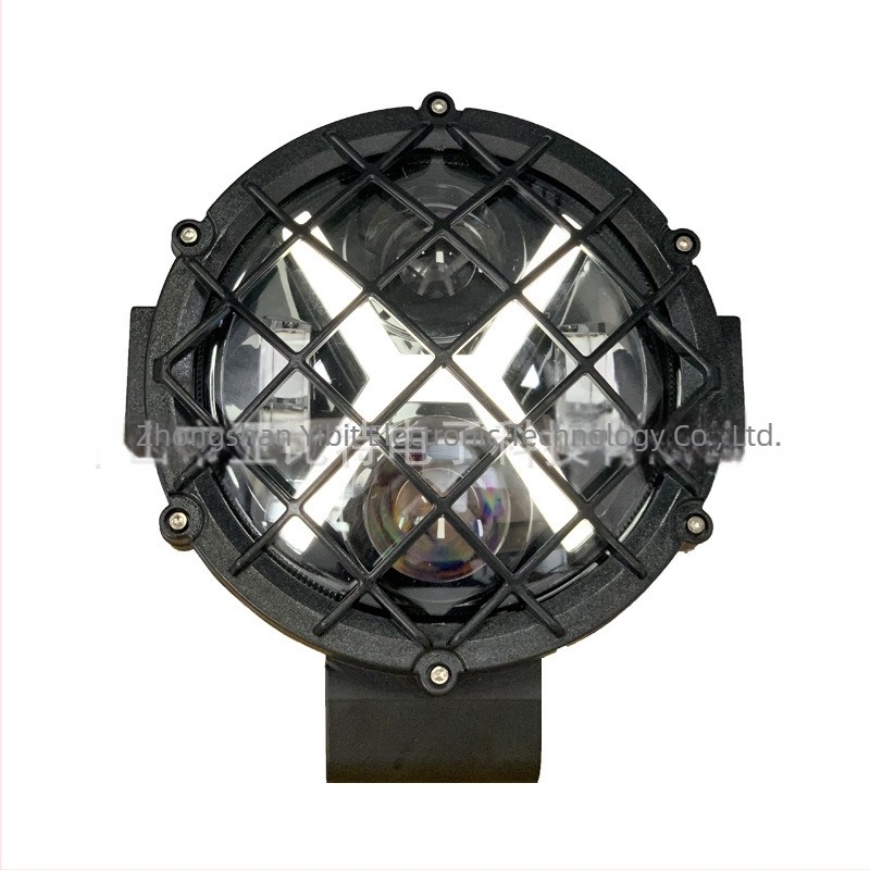 LED prednje svjetlo za auto i motocikl, 40W, 4000lm, IP67, 12-80V, aluminijsko kućište