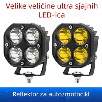 LED reflektori za automobile za off-road vozila — aluminijska konstrukcija, 2000 lm, 18 W, 12-85 V