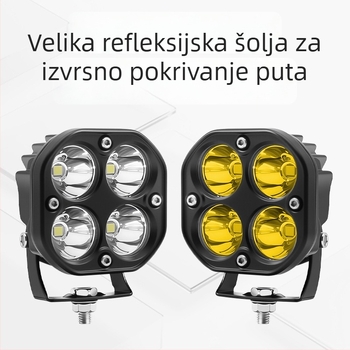 LED reflektori za automobile za off-road vozila — aluminijska konstrukcija, 2000 lm, 18 W, 12-85 V