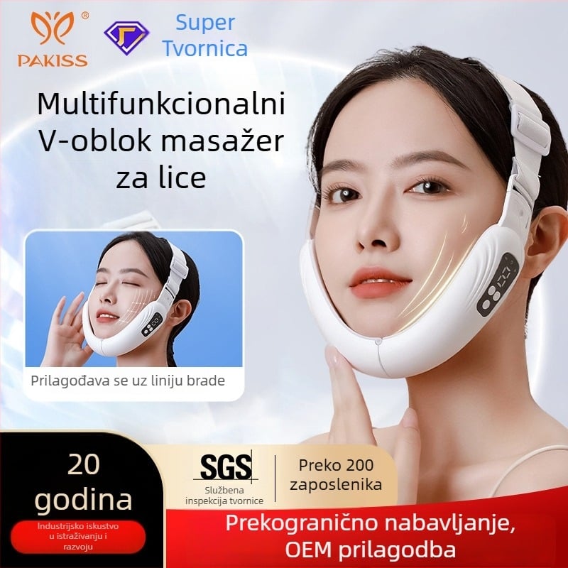 Hy58 Mikrostrujni uređaj za oblikovanje lica, maska tip, V-linja, ABS kućište, CE RoHS FCC certificirano