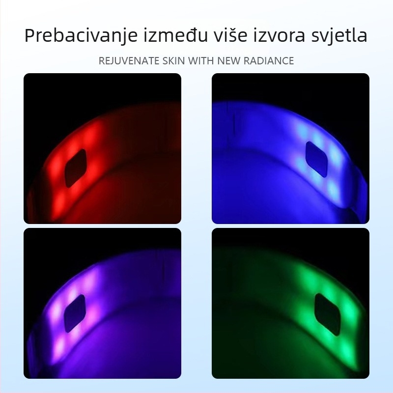 Hy58 Mikrostrujni uređaj za oblikovanje lica, maska tip, V-linja, ABS kućište, CE RoHS FCC certificirano