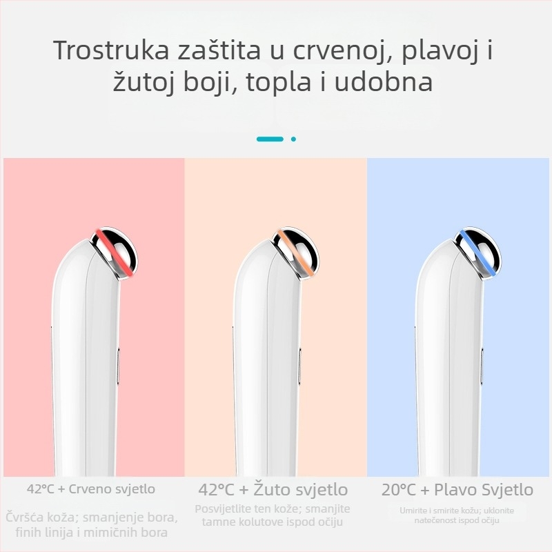 Masira za oči s funkcijama aniona, ultrazvuka i iona – prenosni, ugrađena baterija 500–800 mAh