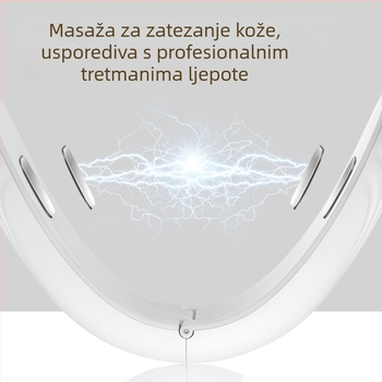 HY51 Mikrostrujno V-face uređaj s vibracijskom masažom lica, ABS kućište, CE ROHS potvrda
