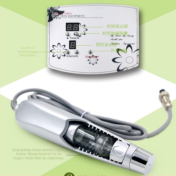 Importni beauty uređaj za salon, beziglični kozmetički uređaj s BIO radio-frekvencijskim liftingom; značajke: anion, pozitivan ion; model XP-013; IPX1 vodootpornost; baterija nije ugrađena