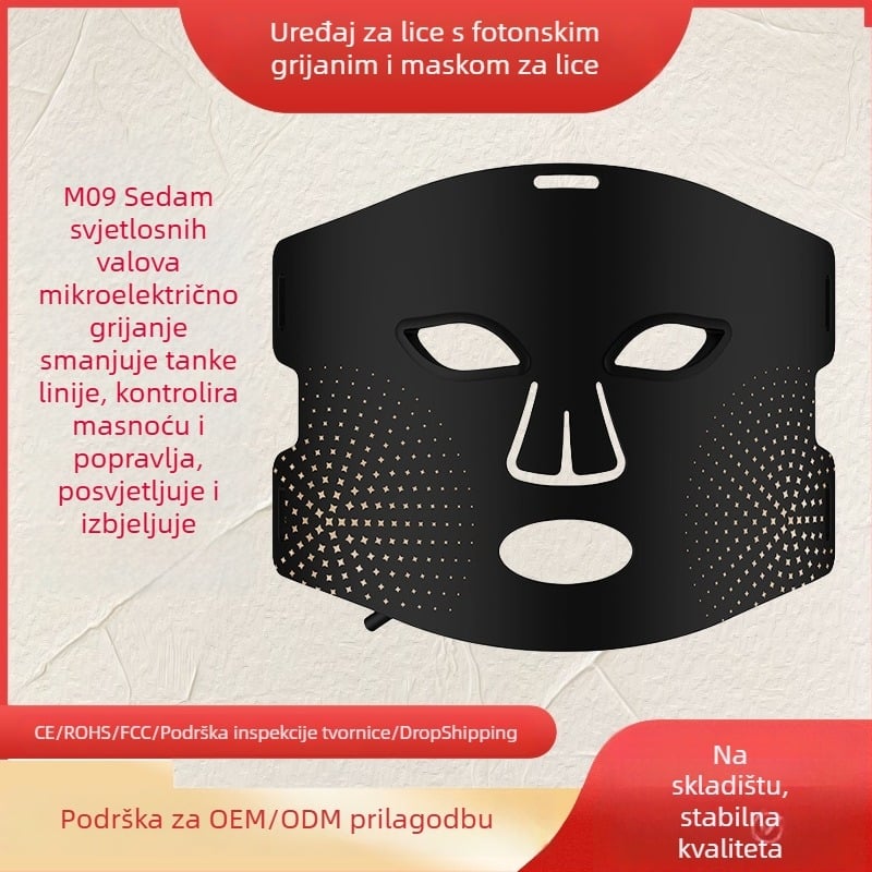 Maska za njegu lica s režimom toplog komprimiranja za uklanjanje akni i lakih mrlja, tri razine, model M09