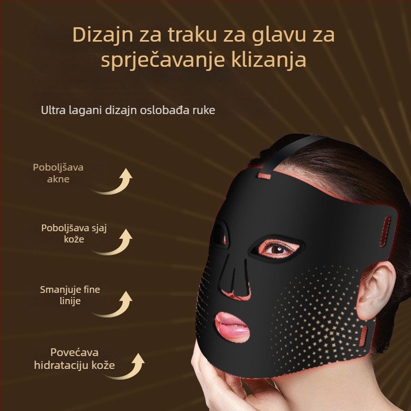 Maska za njegu lica s režimom toplog komprimiranja za uklanjanje akni i lakih mrlja, tri razine, model M09