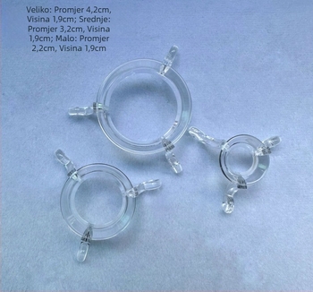 Akrilni trokutasti stalak za kristalnu kuglu (jednodijelni, PC materijal, ubrizgavanje, Guangzhou)