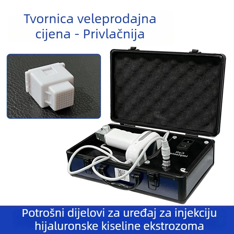 Zlatna 49-iglena mikroiglana glava za uređaj za vodno-svjetlosnu infuziju, prijenosna, IPX8 vodootporna, bez ugrađene baterije