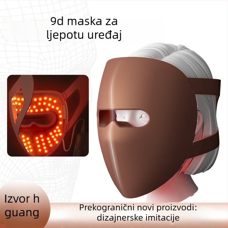 LED fotonska maska za lice – fototerapija, 4 načina, kućna upotreba, borba protiv akni i posvjetljenje kože, 2025