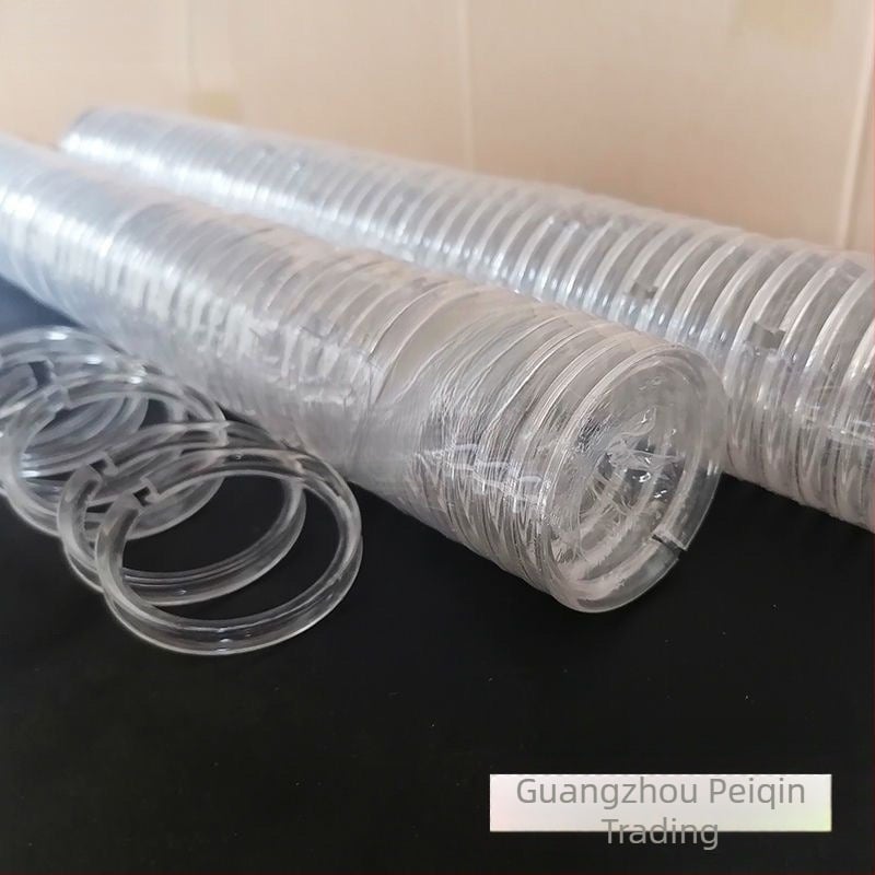 Držač za narukvice - prozirni akril, fiksni C-prsten, ženski stil