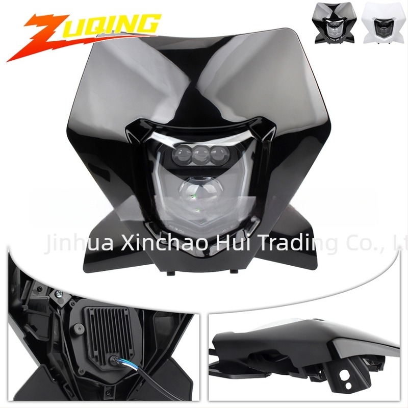 Prednji svjetlosni sklop za off-road KTM EXC/SXF 2023–2024 s LED osvjetljenjem, 35W, 5000 lumena