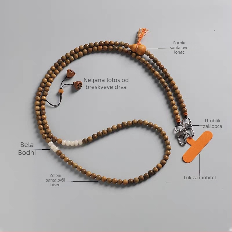 Drveni privjesak za telefon s naramenicom — unisex dekorativni dodatak; Materijal: drvo; Stil: unisex; Funkcija: dekoracija; Vrsta: privjesak za telefon; Pakiranje: veliko pakiranje