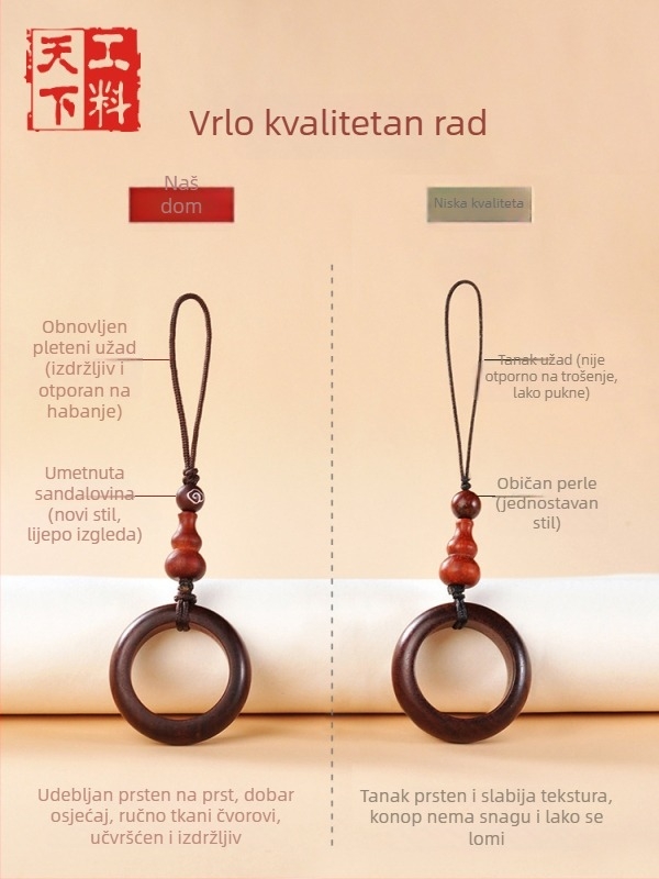 Privjesak za mobitel – ženski stil, brend Lemon, funkcija Lightning Flash, materijal: Drugo