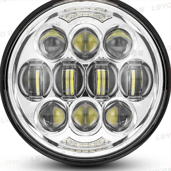 Harley motocikl LED prednje svjetlo LY-5.75-5D – 80W, 12V, 3500lm, IP67