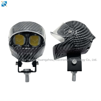 Kaciga-stil LED prednje svjetlo za motocikl — dvobojni izlaz, aluminijska legura, 12–80V, 3900 lm, IP68, 22.5 W