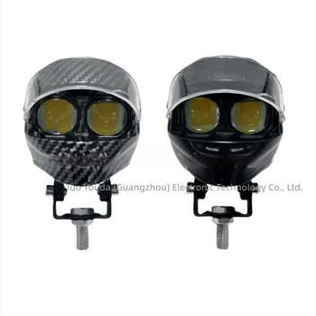 Kaciga-stil LED prednje svjetlo za motocikl — dvobojni izlaz, aluminijska legura, 12–80V, 3900 lm, IP68, 22.5 W