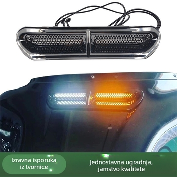Motociklistična LED svjetiljka za Harley, 12V, 72W, strob svjetlo, PVC kućište, vijek trajanja 50000 h
