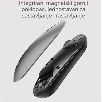 DM10 bežična miša s dvostrukim načinom, Bluetooth i 2.4G, 3 tipke, USB sučelje