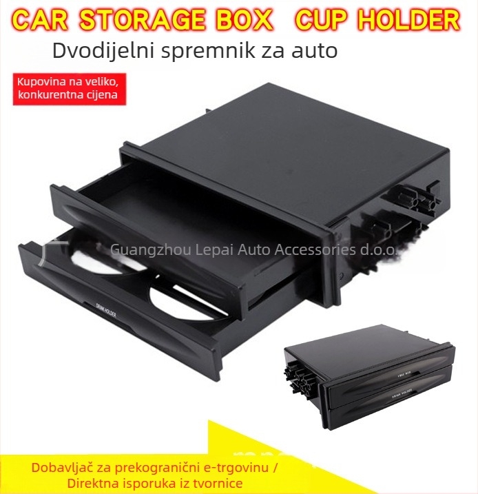 yelew CX-28 Auto Audio Višestruka Kutija za Pohranu Rukavica