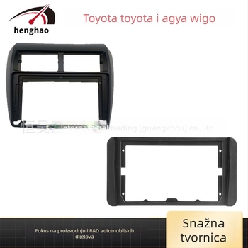 Android navigacijski okvir za Toyota WIGO/AGYA 2013–2023, Henghao, plastika, 500 g, prilagodljivo obrađivanje