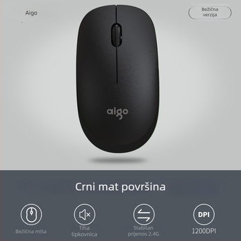 M20 Bežična miša, 2.4GHz USB, 1000dpi, 3 tipke, domet 10 m