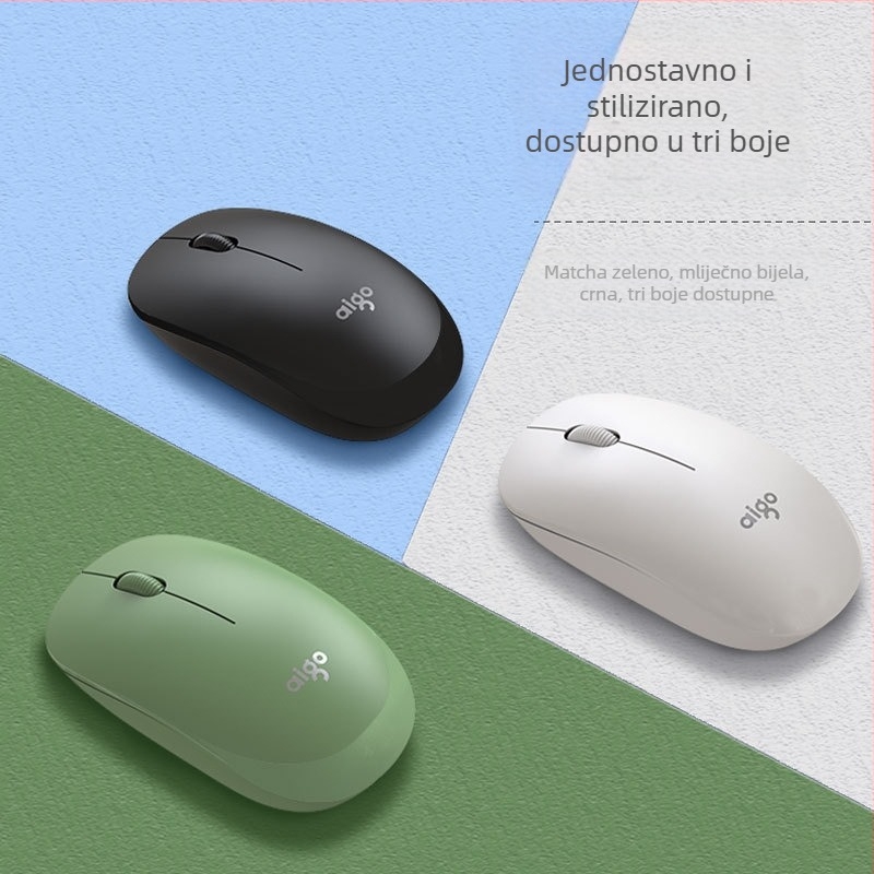 M20 Bežična miša, 2.4GHz USB, 1000dpi, 3 tipke, domet 10 m