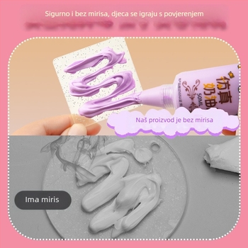 DIY set ljepila s kremom za kućni telefon, ljepilo za ljepotu, ručno izrađeni materijali u bočici, paket materijala za štipaljice za kosu i planer