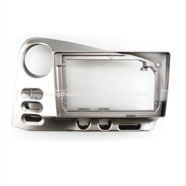 Okvir ploče središnje navigacije za 2003-2004 Toyota Corolla Matrix / Pontiac — Težina 1000G; Materijal: Plastika; Marka: Peakness; Kompatibilni modeli: 2003-2004 Toyota Corolla Matrix / Pontiac