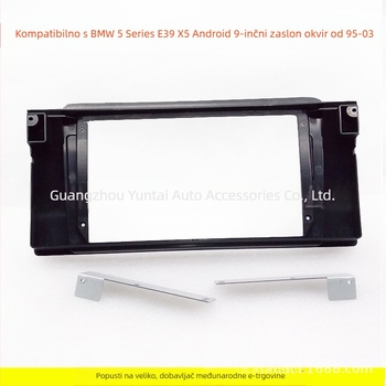 Okvir za retrofit BMW Android navigacije – Kompatibilan s E39, X5, 5. serija; Plastika; Prilagodljiva; Model Sleeve
