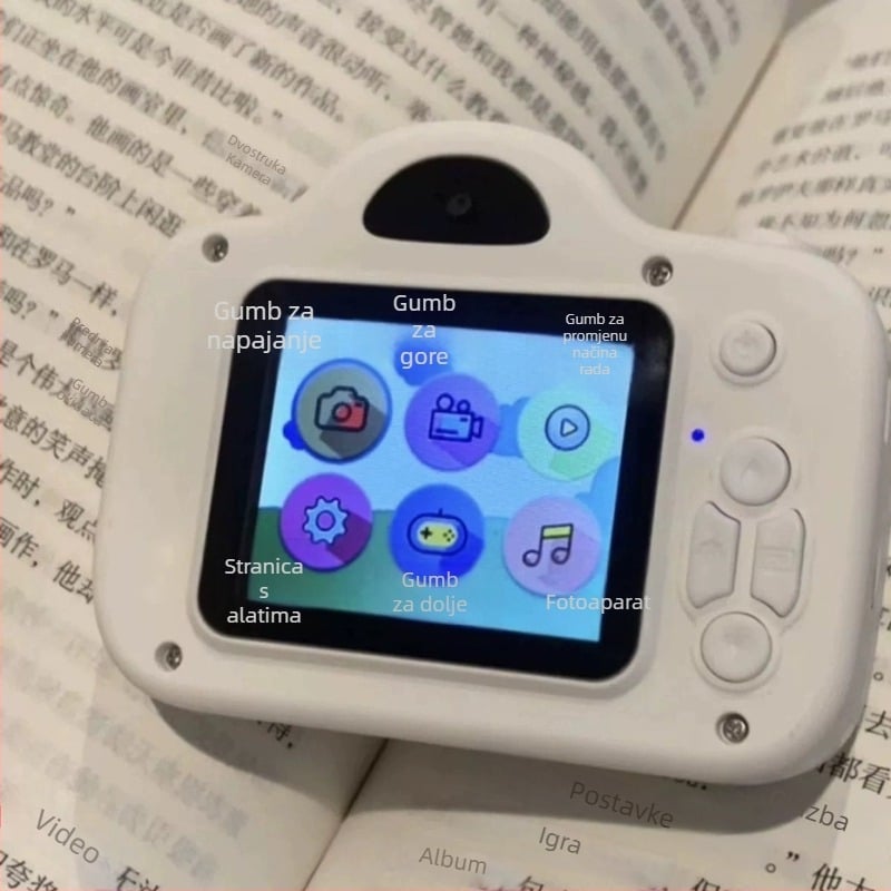 A3 serija Pametna kamera s 8x optičkim zumom, 8x digitalnim zumom, 2,0-inčni LCD zaslon, periskopski objektiv, elektronička stabilizacija slike